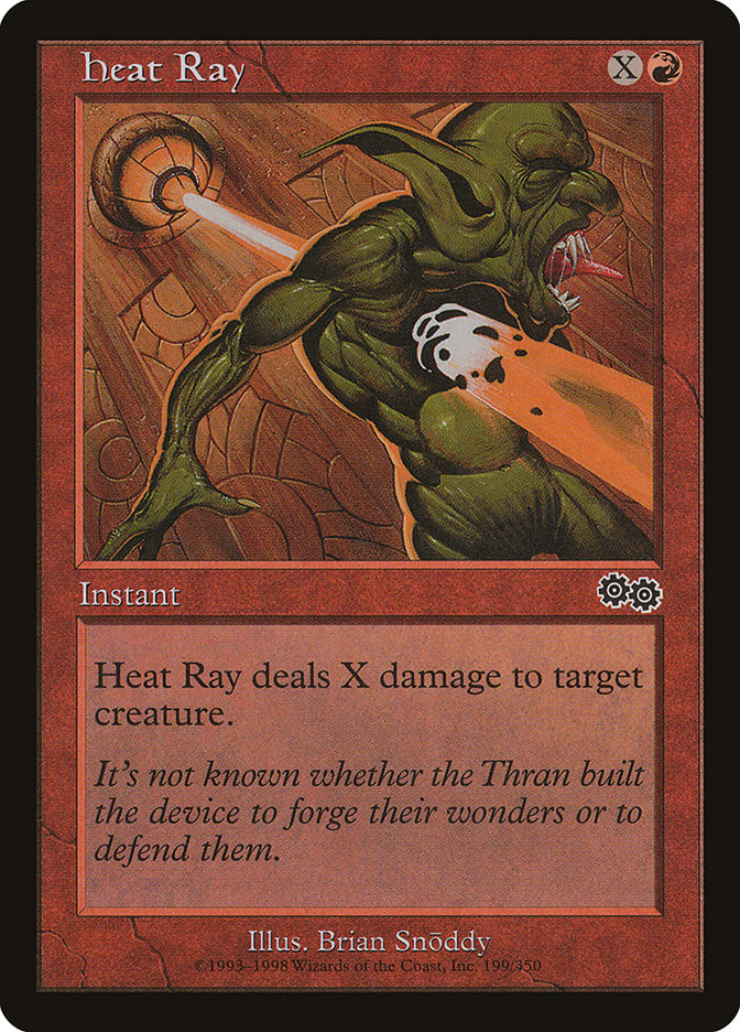 Heat Ray USG-199 Urza's Saga Magic card