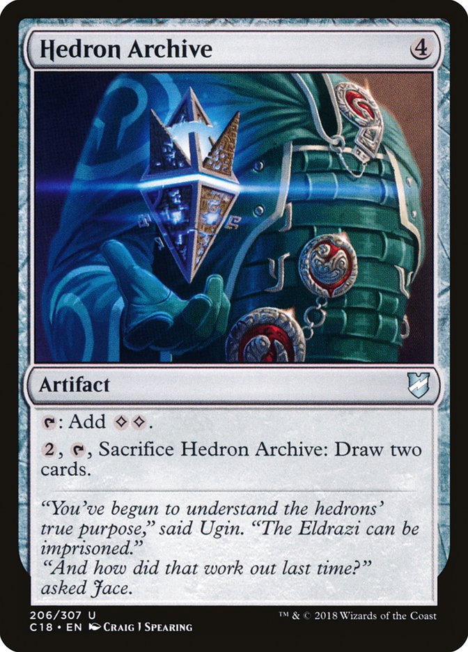 Hedron Archive C18-206 Commander 2018 Magic card
