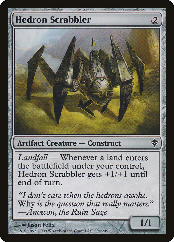 Hedron Scrabbler ZEN-204 Zendikar Magic card