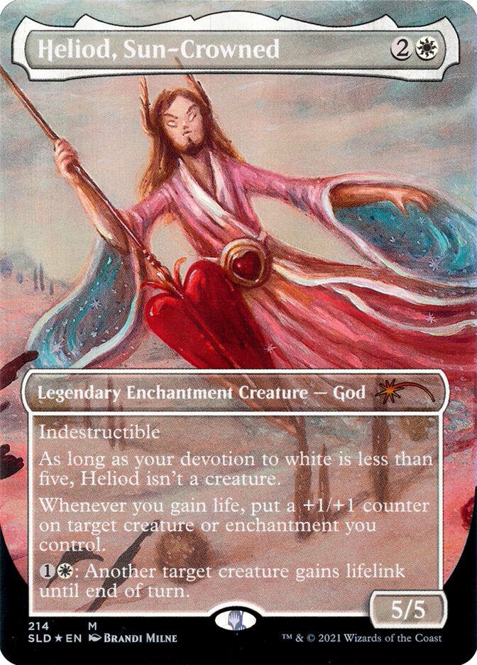 Heliod, Sun-Crowned SLD-214 Secret Lair Drop Magic card