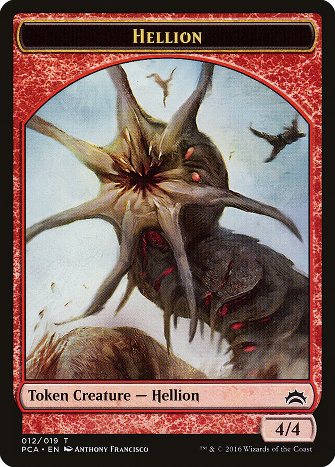 Hellion TPCA-12 Planechase Anthology Tokens Magic card