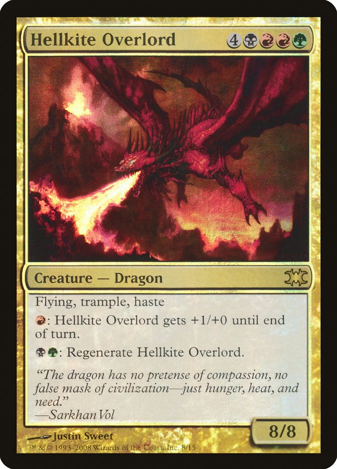 Hellkite Overlord DRB-8 From the Vault: Dragons Magic card