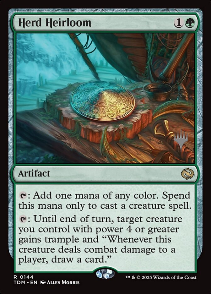 Herd Heirloom PTDM-144P Tarkir: Dragonstorm Promos Magic card