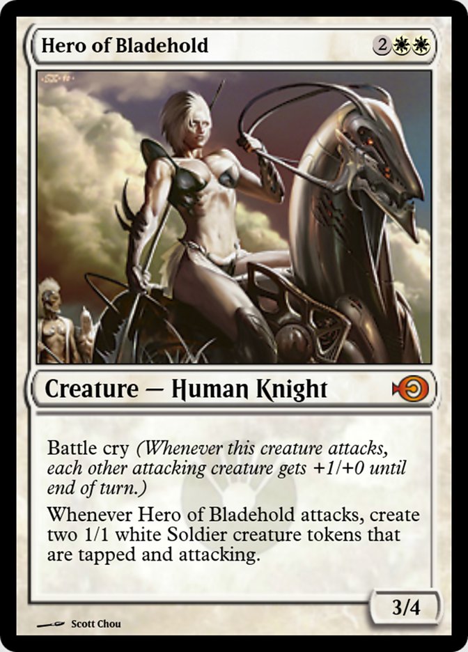 Hero of Bladehold PRM-39646 Magic Online Promos Magic card