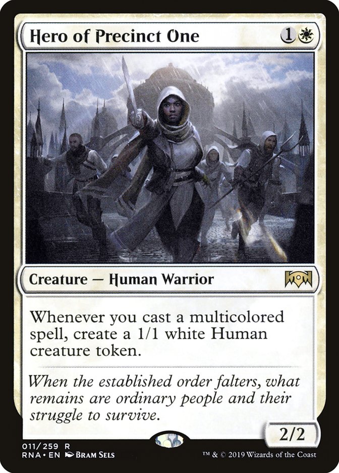 Hero of Precinct One RNA-11 Ravnica Allegiance Magic card