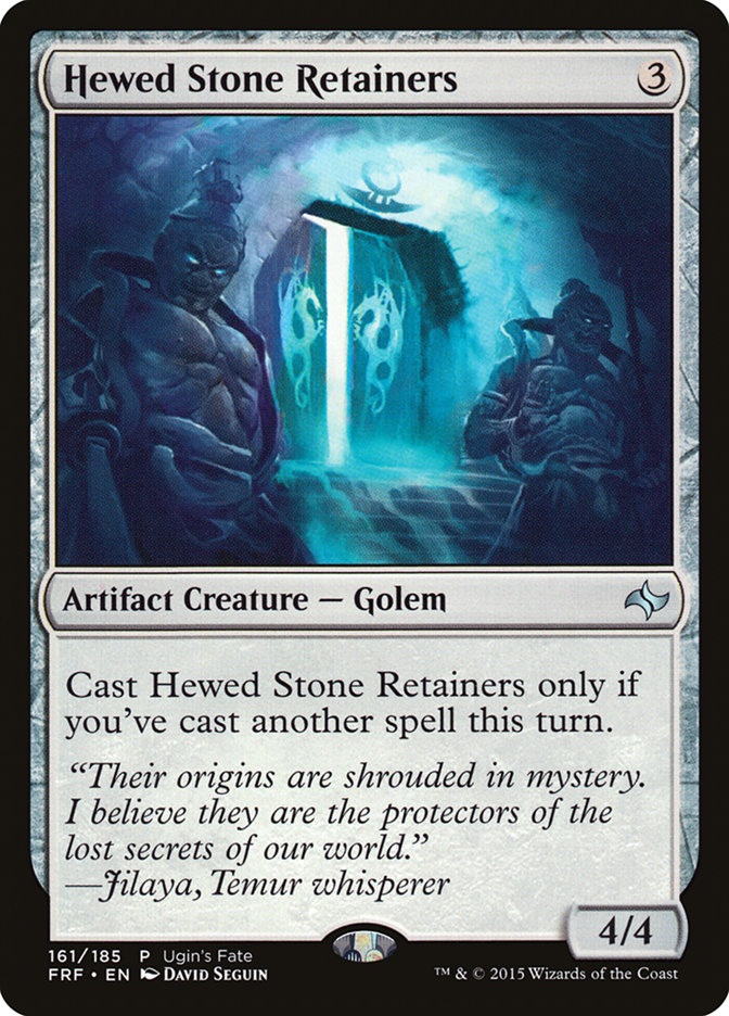 Hewed Stone Retainers UGIN-161 Ugin's Fate Magic card