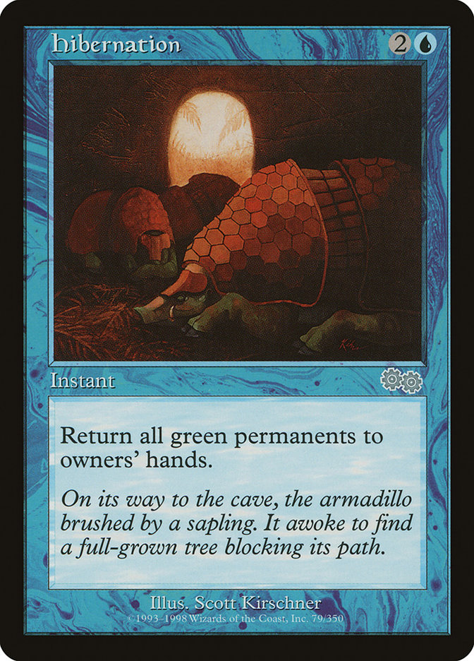 Hibernation USG-79 Urza's Saga Magic card