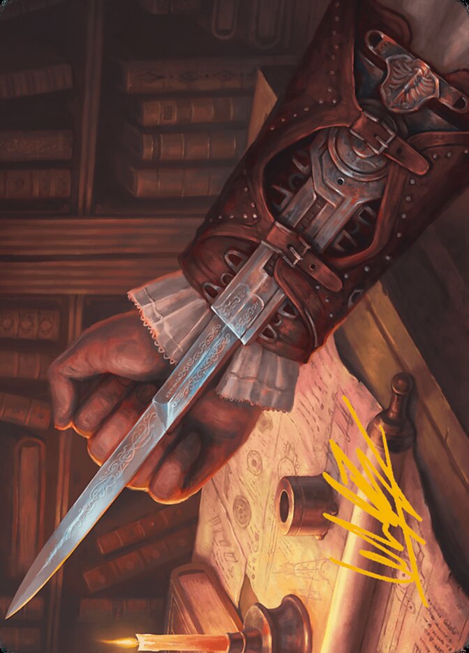 Hidden Blade // Hidden Blade AACR-9 Assassin's Creed Art Series Magic card
