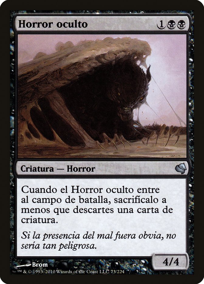 Hidden Horror PS11-73 Salvat 2011 Magic card
