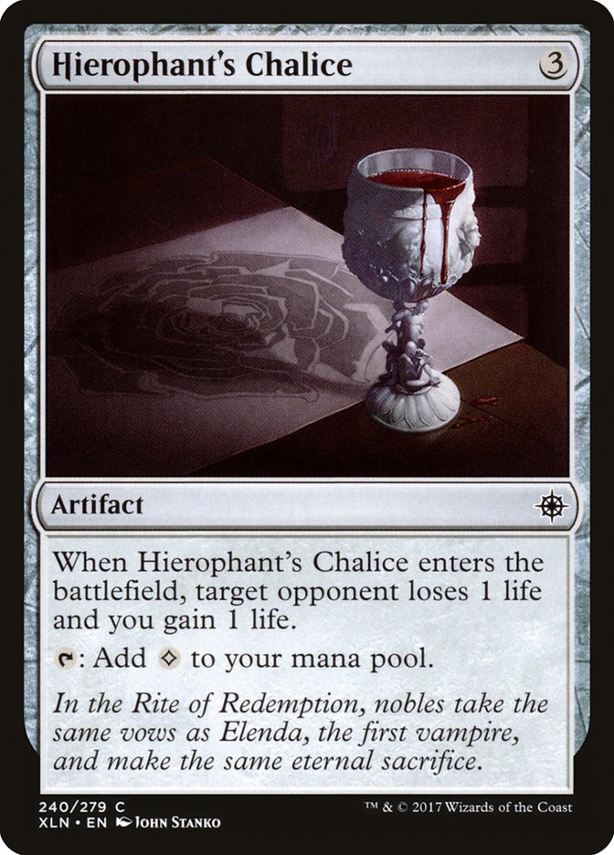 Hierophant's Chalice XLN-240 Ixalan Magic card