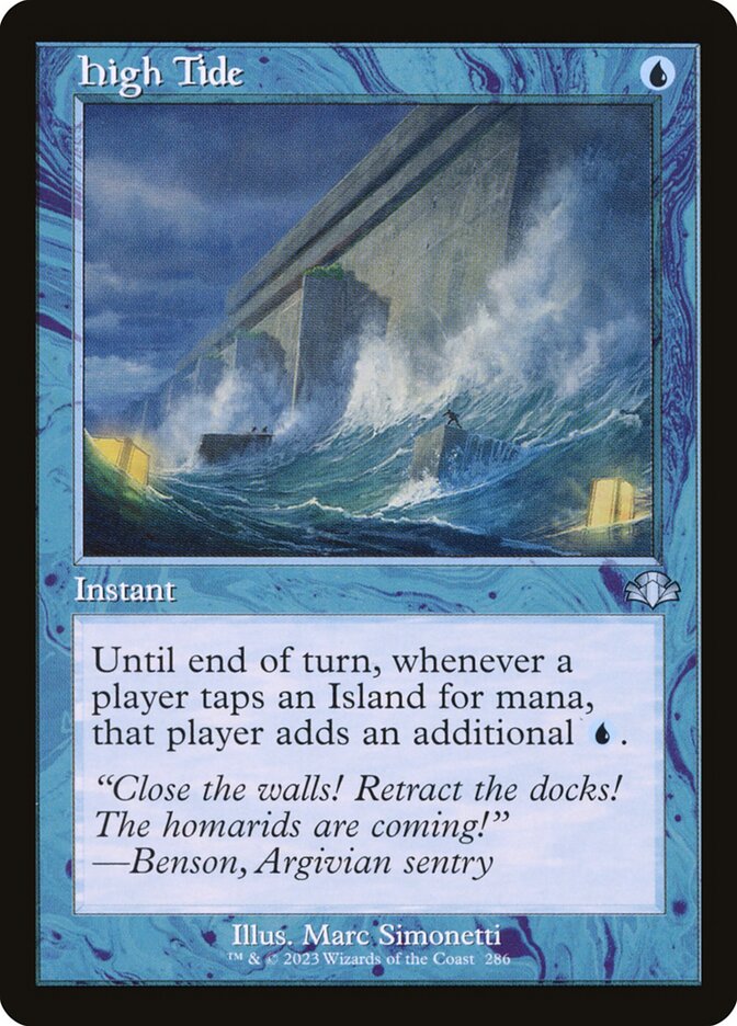 High Tide DMR-286 Dominaria Remastered Magic card