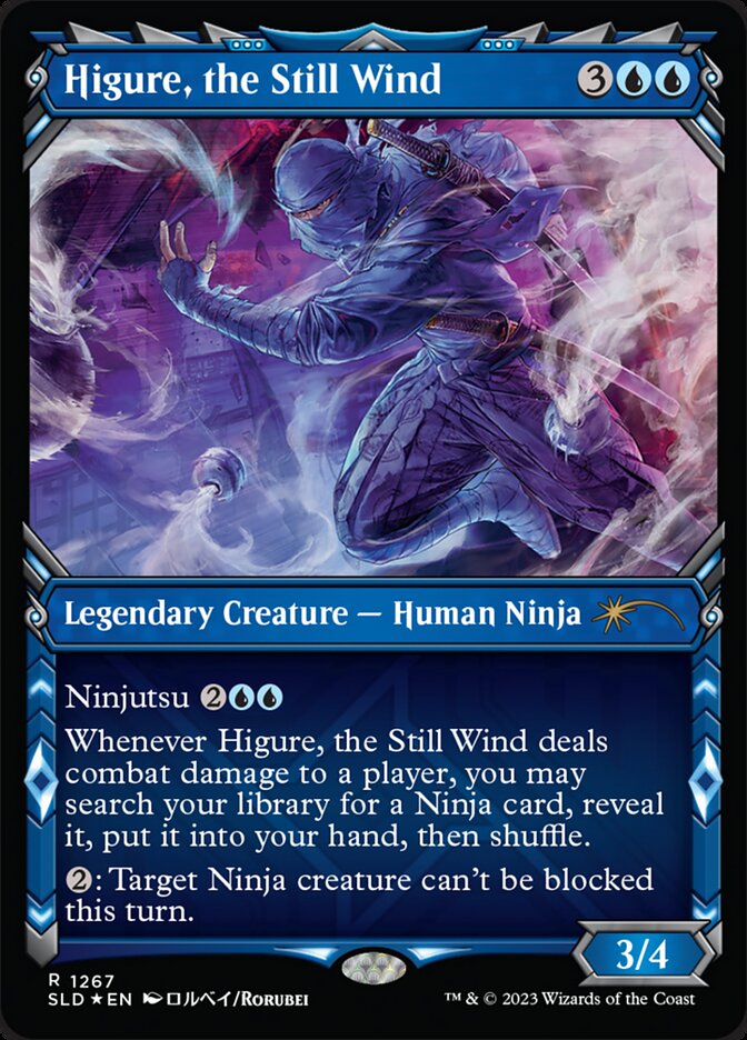 Higure, the Still Wind SLD-1267 Secret Lair Drop Magic card