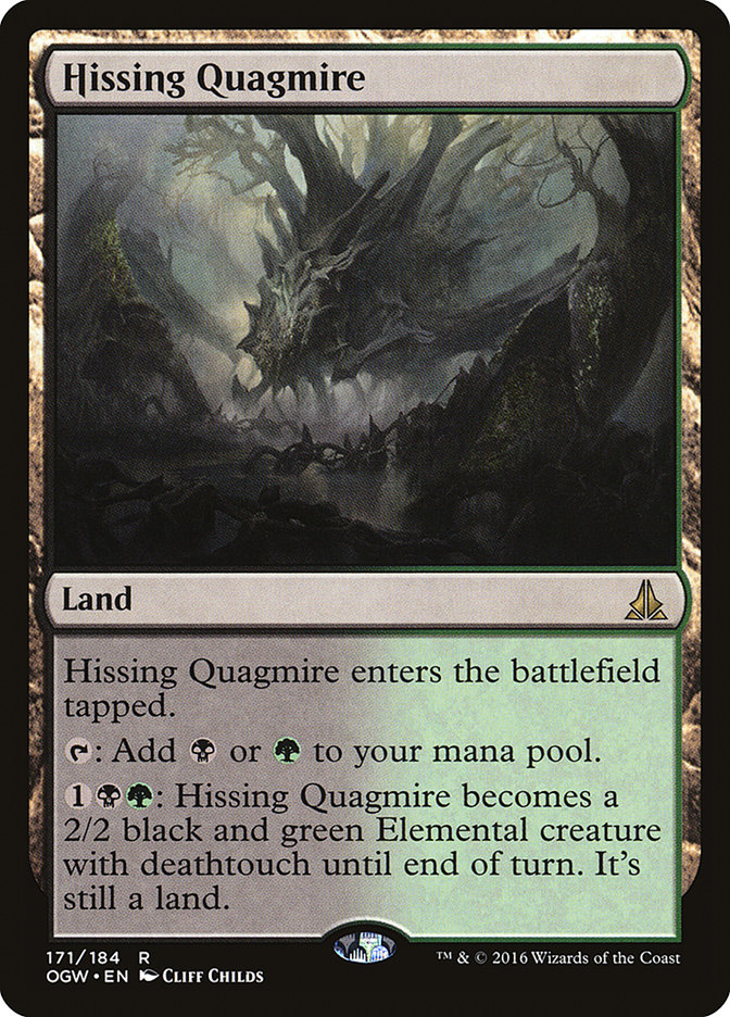 Hissing Quagmire OGW-171 Oath of the Gatewatch Magic card