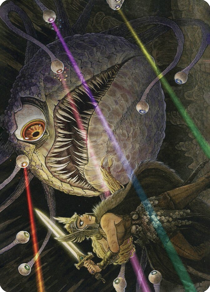 Hive of the Eye Tyrant // Hive of the Eye Tyrant AAFR-53 Adventures in the Forgotten Realms Art Series Magic card