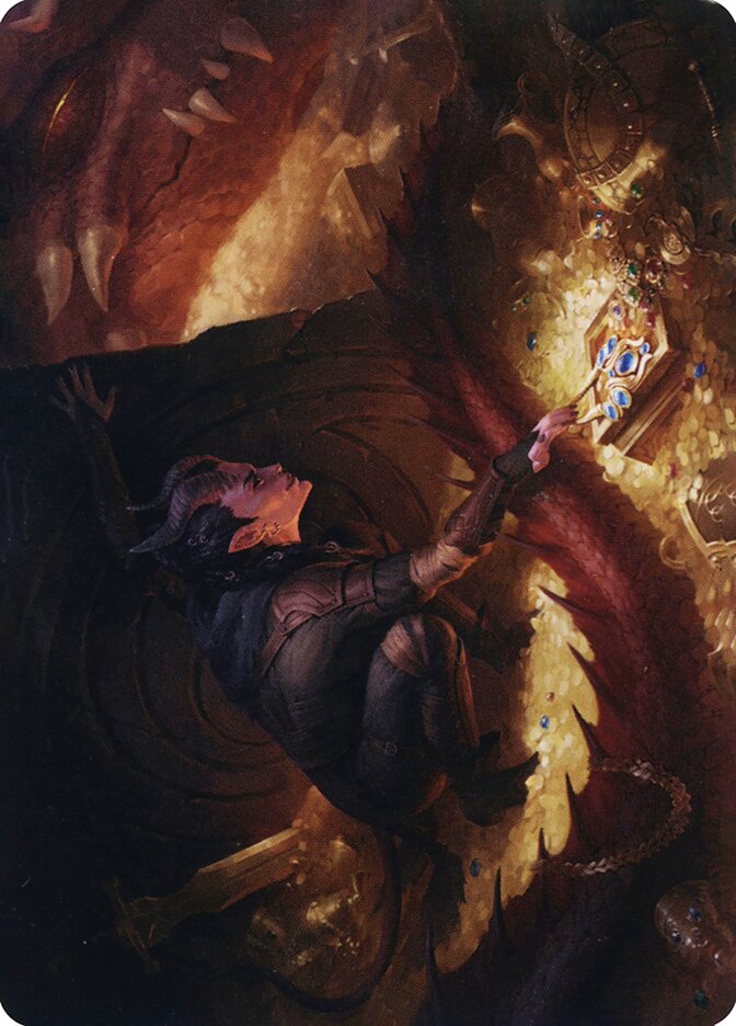 Hoard Robber // Hoard Robber AAFR-41 Adventures in the Forgotten Realms Art Series Magic card