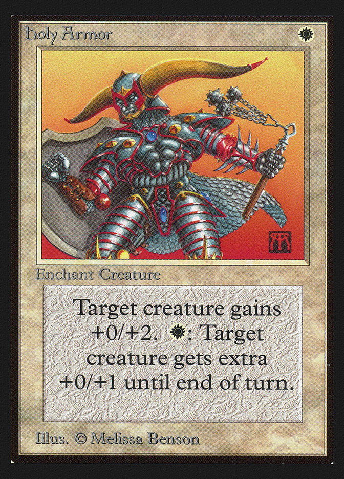 Holy Armor CEI-24 Intl. Collectors' Edition Magic card