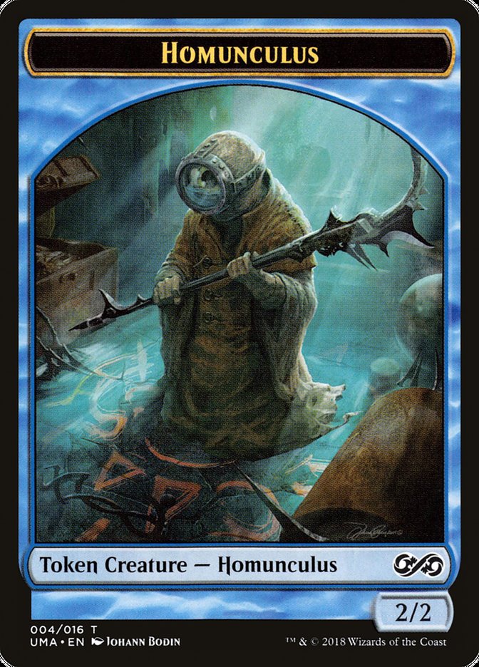 Homunculus TUMA-4 Ultimate Masters Tokens Magic card