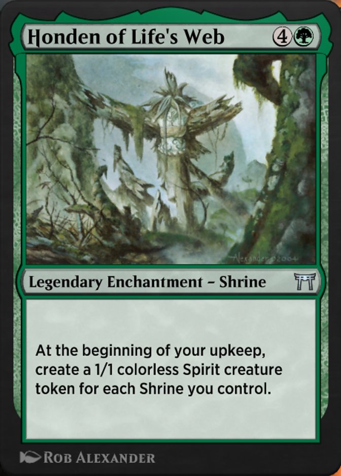 Honden of Life's Web HA3-20 Historic Anthology 3 Magic card