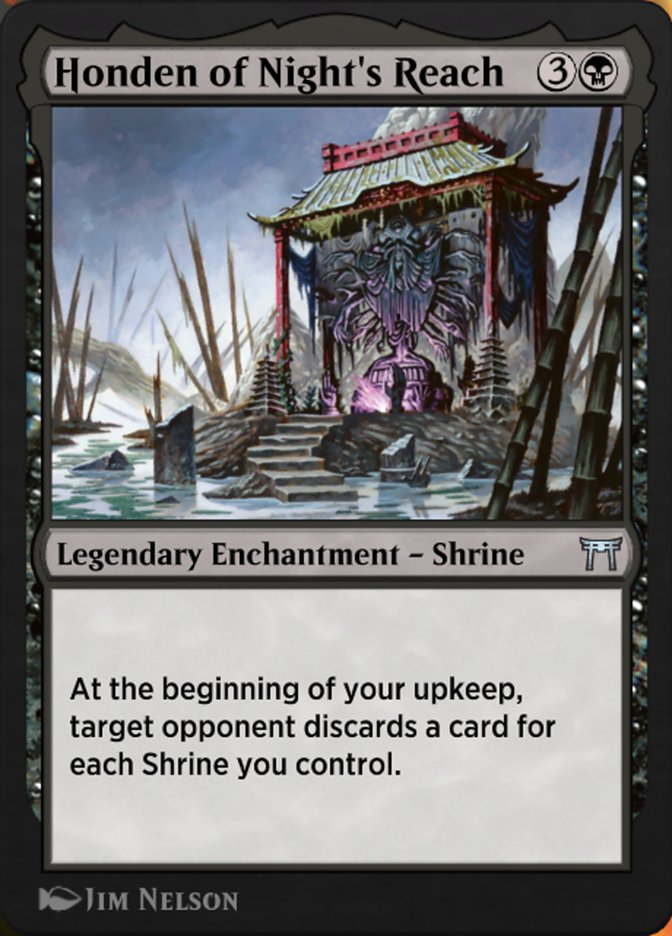 Honden of Night's Reach HA3-12 Historic Anthology 3 Magic card