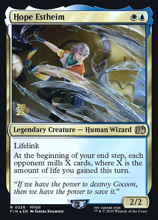 Hope Estheim PFIN-226S Final Fantasy Promos Magic card