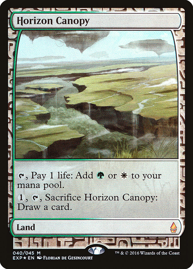 Horizon Canopy EXP-40 Zendikar Expeditions Magic card