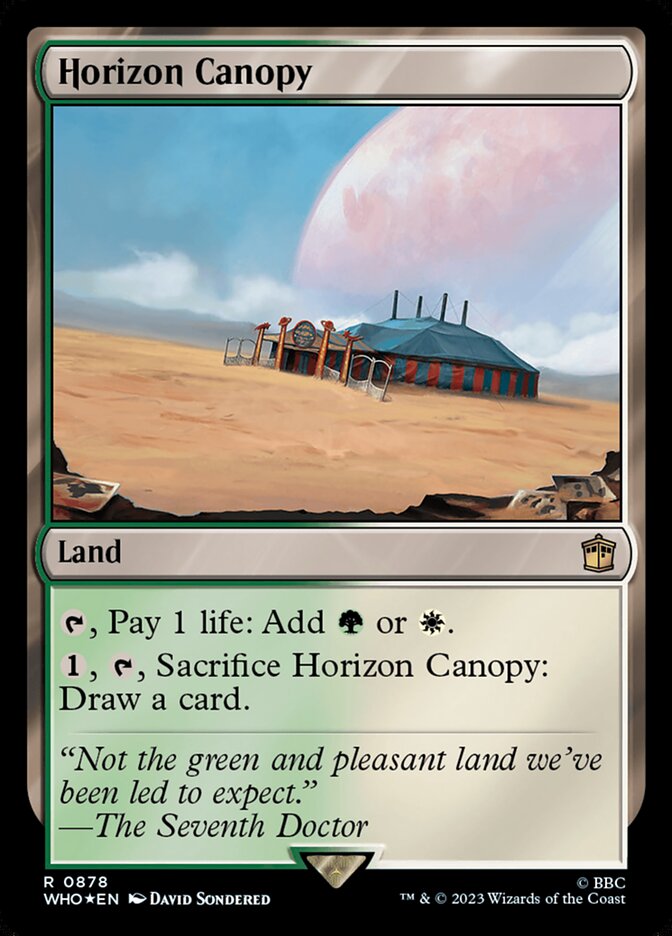 Horizon Canopy WHO-878 Doctor Who Magic card