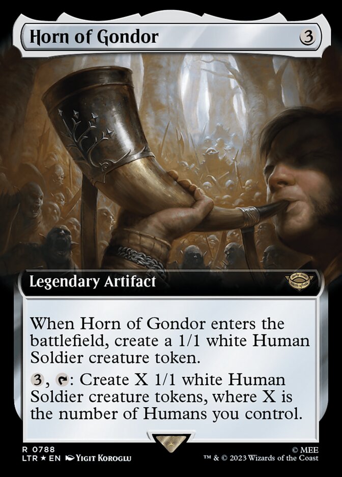Horn of Gondor LTR-788 The Lord of the Rings: Tales of Middle-earth Magic card