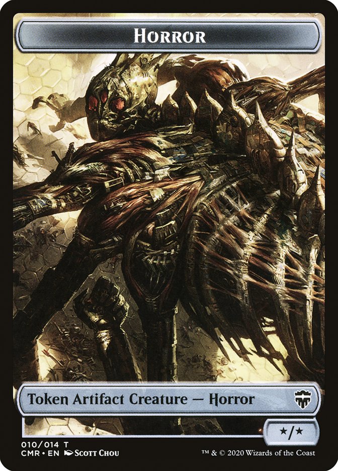 Horror TCMR-10 Commander Legends Tokens Magic card