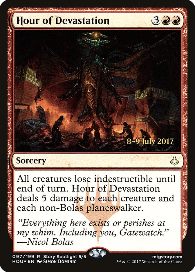 Hour of Devastation PHOU-97S Hour of Devastation Promos Magic card