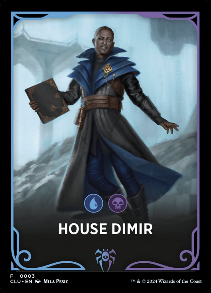 House Dimir FCLU-3 Ravnica: Clue Edition Front Cards Magic card