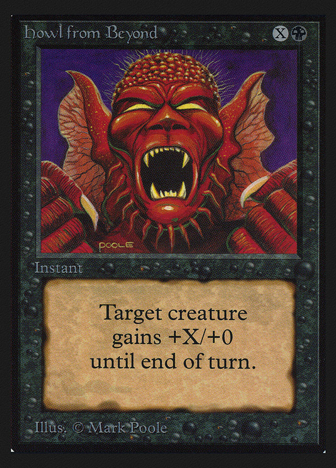 Howl from Beyond CED-112 Collectors' Edition Magic card