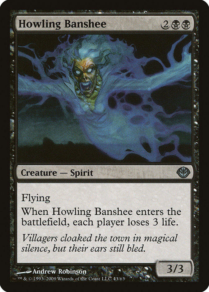 Howling Banshee DDD-43 Duel Decks: Garruk vs. Liliana Magic card