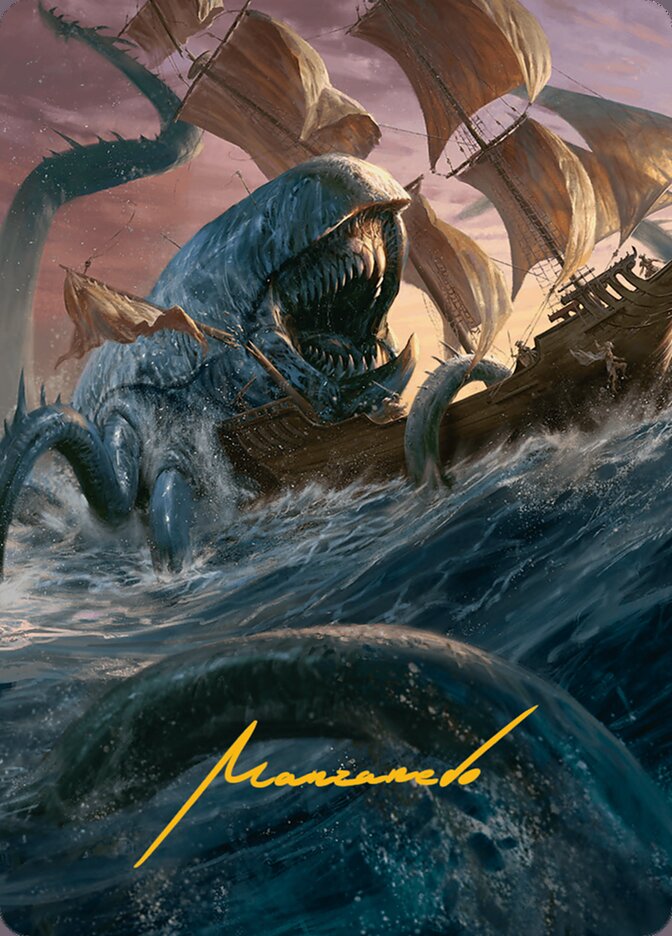 Hullbreaker Horror // Hullbreaker Horror AINR-5 Innistrad Remastered Art Series Magic card
