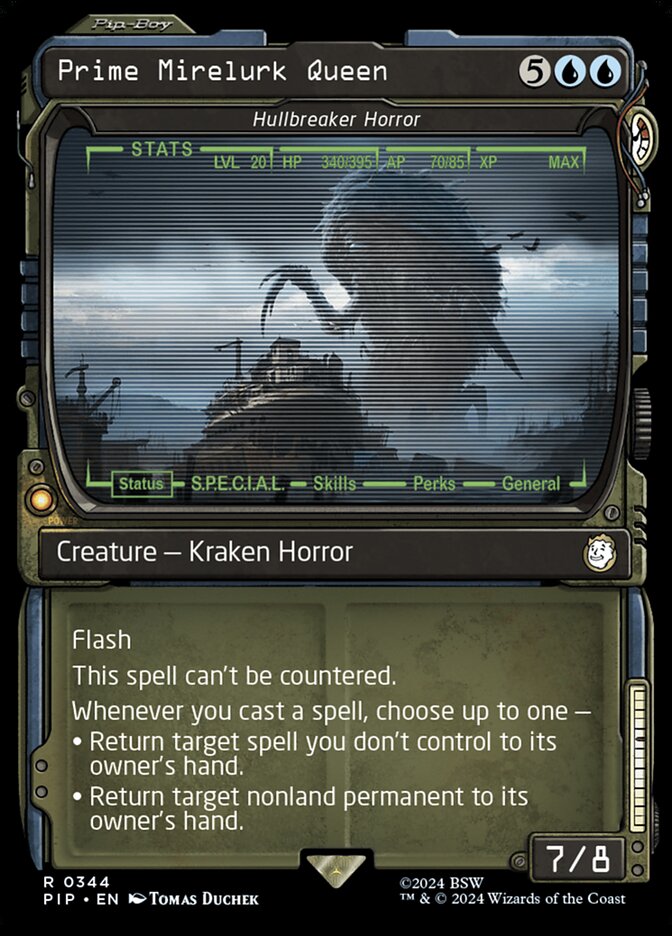 Hullbreaker Horror PIP-344 Fallout Magic card