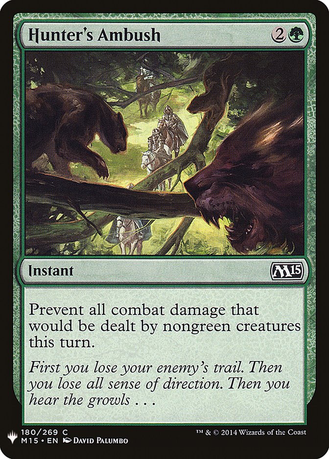 Hunter's Ambush PLST-M15-180 The List Magic card