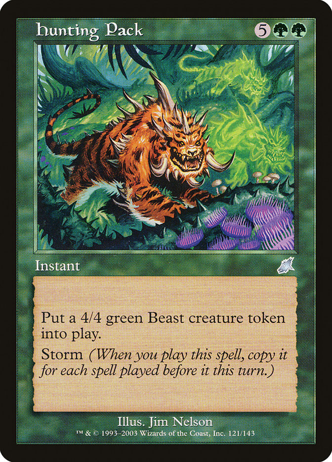 Hunting Pack SCG-121 Scourge Magic card