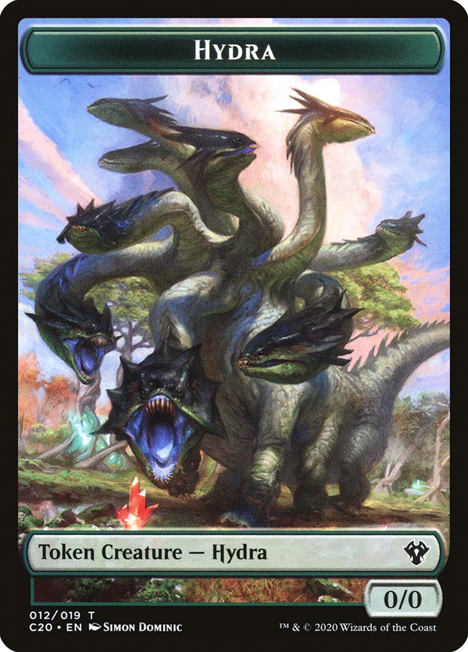 Hydra TC20-12 Commander 2020 Tokens Magic card