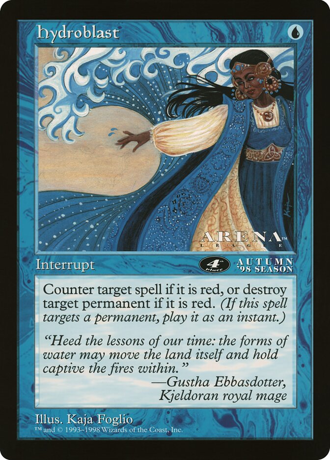 Hydroblast OLEP-60 Oversized League Prizes Magic card