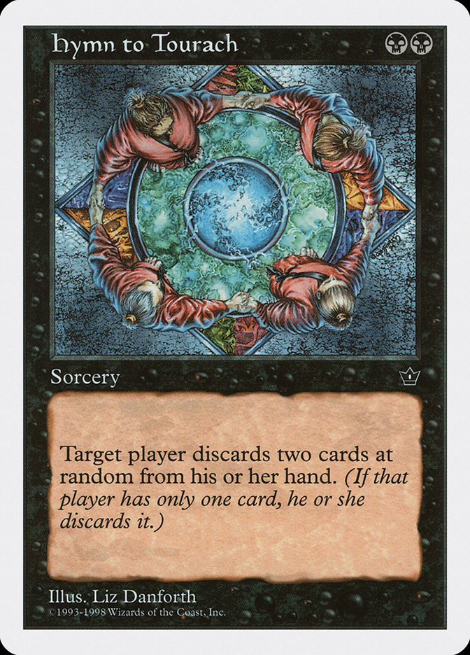 Hymn to Tourach ATH-23 Anthologies Magic card