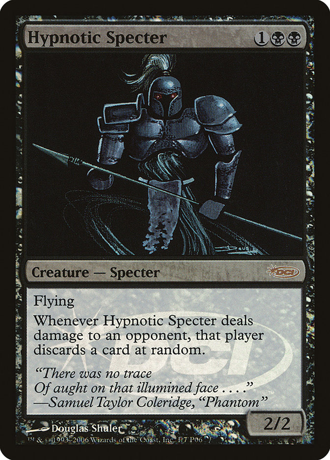 Hypnotic Specter P06-1 Magic Player Rewards 2006 Magic card
