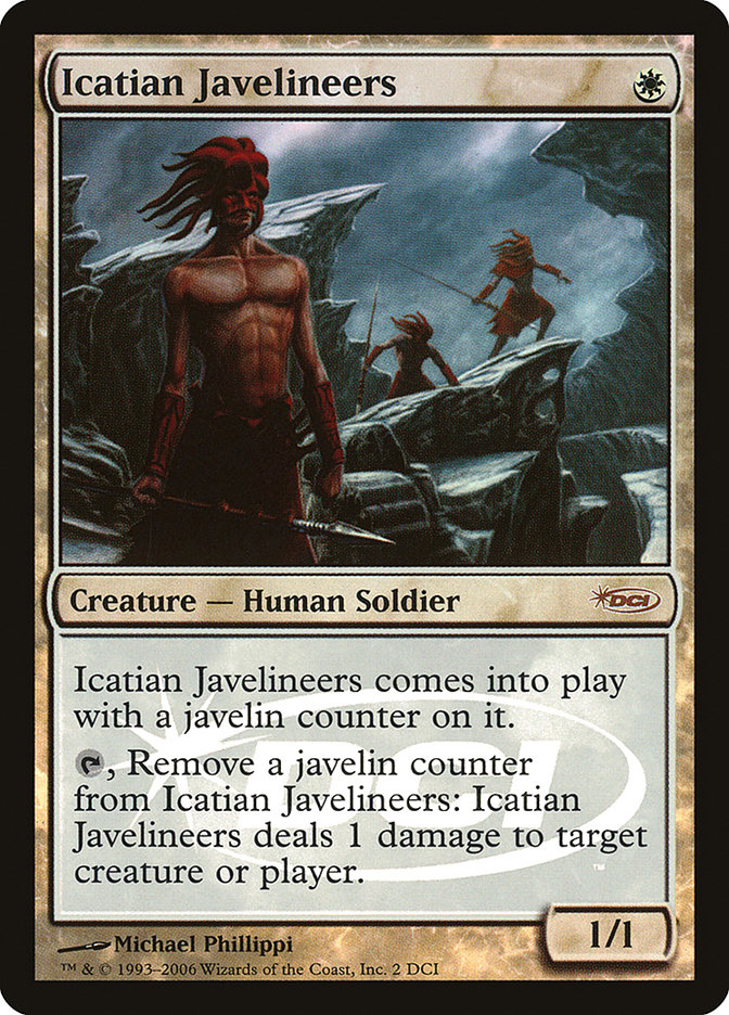 Icatian Javelineers DCI-2 DCI Promos Magic card