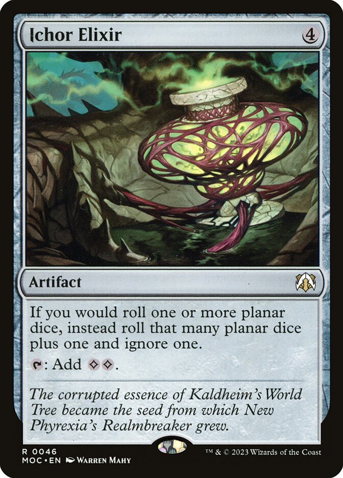 Ichor Elixir MOC-46 March of the Machine Commander Magic card