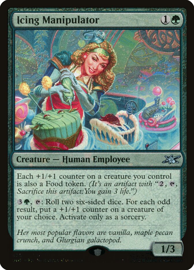 Icing Manipulator UNF-428 Unfinity Magic card