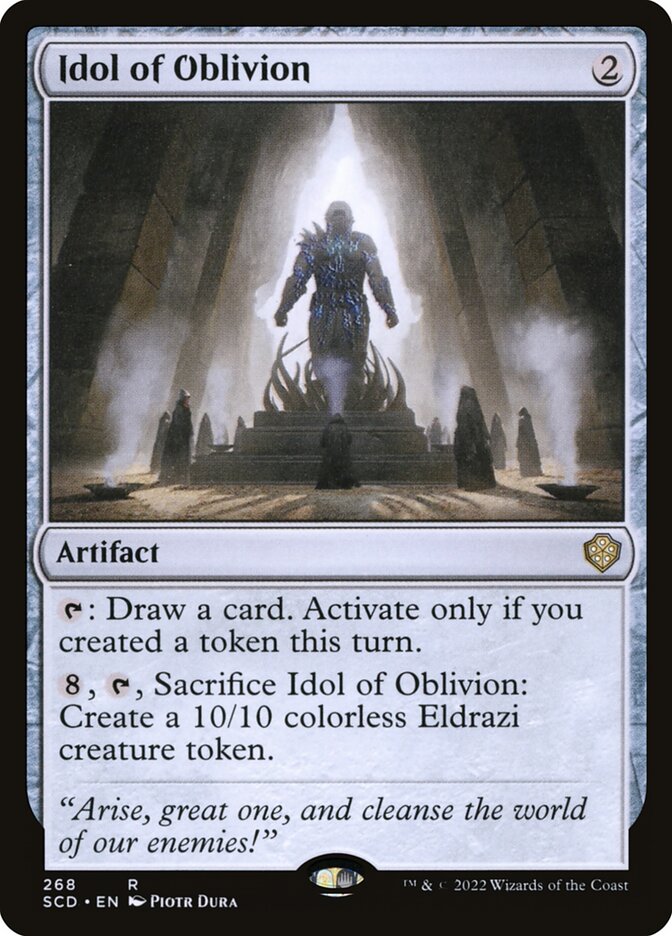 Idol of Oblivion SCD-268 Starter Commander Decks Magic card