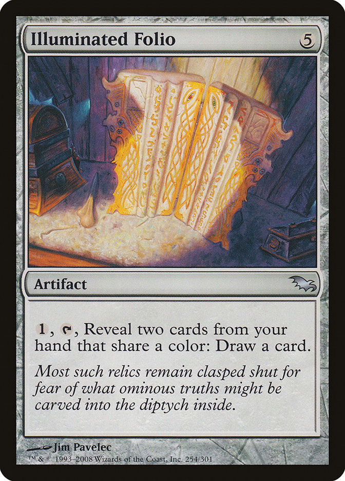 Illuminated Folio SHM-254 Shadowmoor Magic card