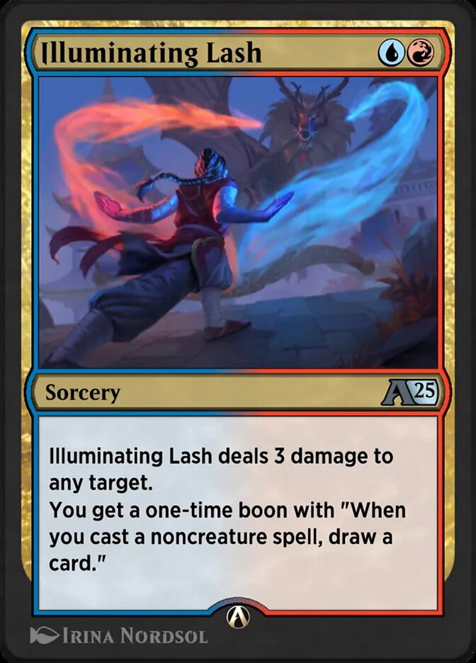 Illuminating Lash YTDM-22 Alchemy: Tarkir Magic card