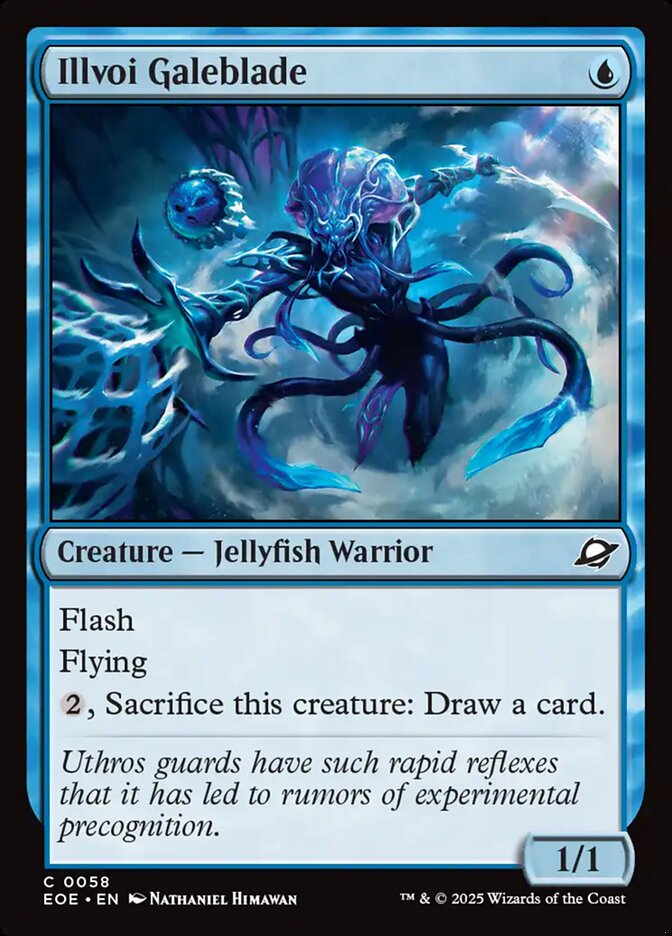 Illvoi Galeblade EOE-58 Edge of Eternities Magic card