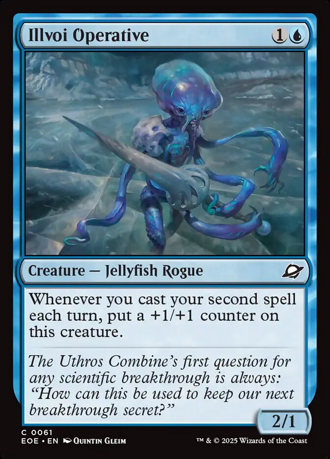 Illvoi Operative EOE-61 Edge of Eternities Magic card