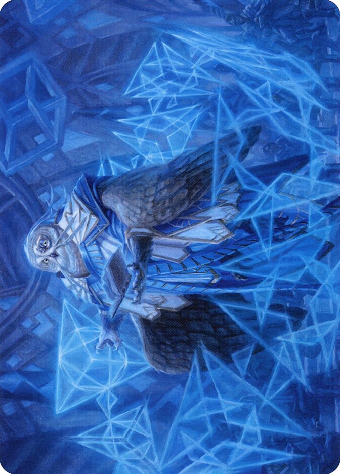 Imbraham, Dean of Theory // Imbraham, Dean of Theory ASTX-52 Strixhaven Art Series Magic card