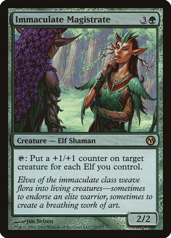 Immaculate Magistrate DPA-70 Duels of the Planeswalkers Magic card